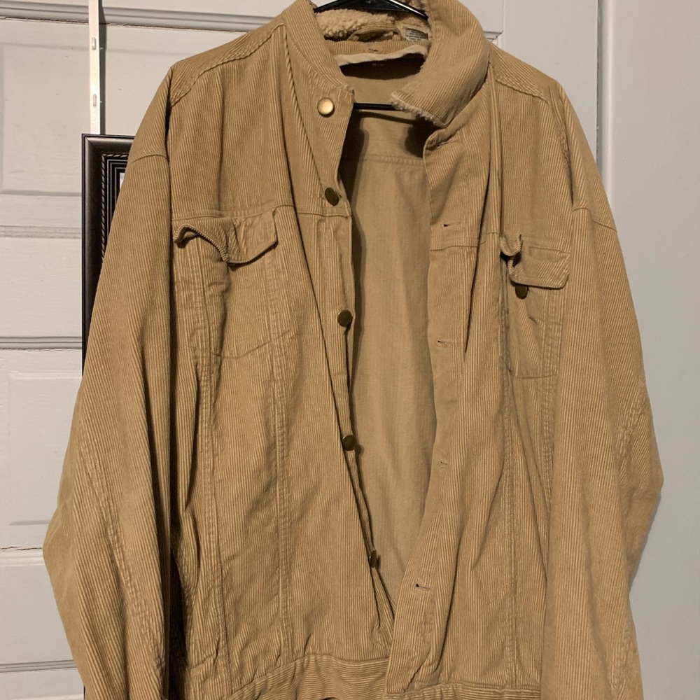 Light Brown Corduroy Jacket